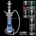 Hochwertige Shisha China Shisha Glas Wasserpfeife Shisha mit LED